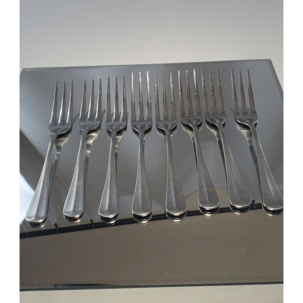 Rogers Co Stainless Korea Forks Silverware Flatware - SET OF 8